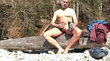 Naturist Having An Orgasm In Public