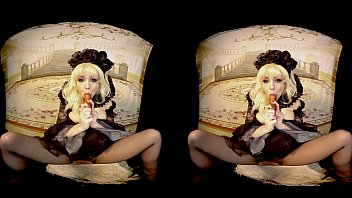 382 - Rebeka Black - Cosplay 3dvr Dildo Masturbation From Bravo Models Media