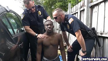Two Police Officers Take Advantages Of This Black Guy