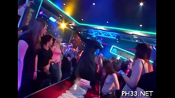 Brunette Hair Slots Sucking Hard Knob