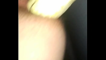 Teen Fuck With Big 18 Years Old Fuck In Public With Big Vegetables And Feel The Pain In The Ass