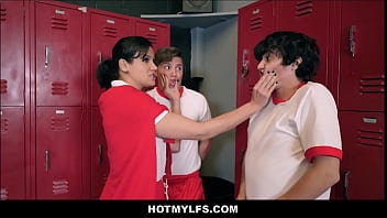 Porky' Movie Parody - Milf Gym Teacher Double Penetration Threesome From Two H. Boys