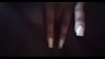 Chocolate Bbw Playing With Pussy On Break