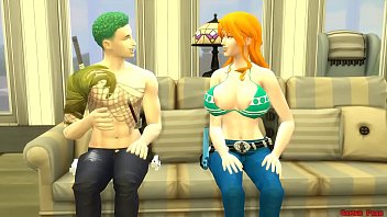 One Piece Nami Follada Fuertemente Por Zoro Grandes Tetas Anime Parodia