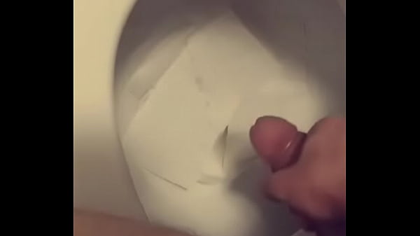 Cum In The Toilet @work.