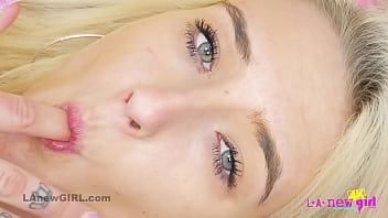 Hot Blonde Closely Shows Perfect Body In 4k