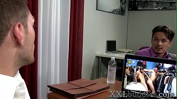 Office Twink Takes Ass Pounding From Shlong