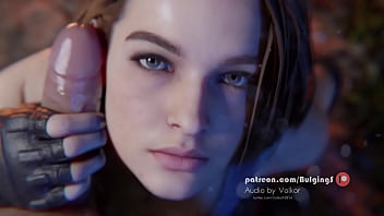 Jill Valentine - Kinky Handjob Facial