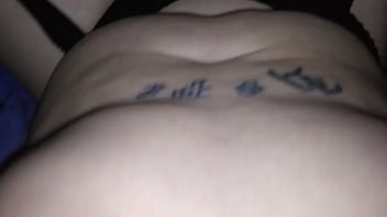 Sky Dripping Cum Through Her Panties