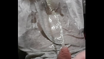 Quick Self Pissing Soft Uncut Cock