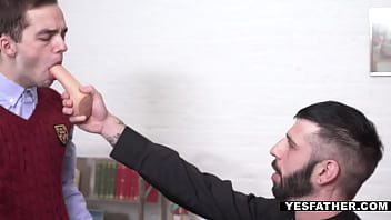 Bishop Punishes Y. Altar Boy With His Big Hard Cock In Church