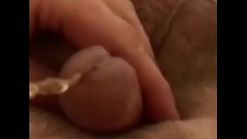 Small Cock Peeing At Gas Station And Shower