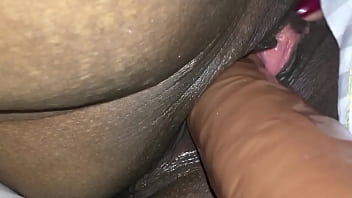 Mama Late Night Trying To Be Quiet With Husband S. In Other Room