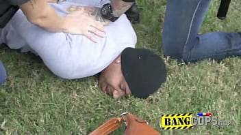 Purse Snatching Crook Is Caught Stealing By Perverted Milf Cops