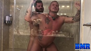 Breedmeraw Riley Mitchel Fucks Doggystyle In Bareback Shower