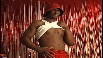 Sexy Black Diesel Jerks Off For Camera