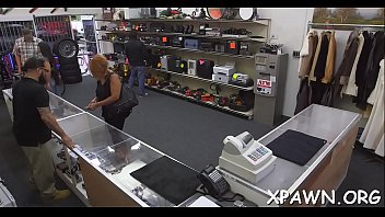 Packing Monster Hammers Lustful Brunette Babe ' Cave