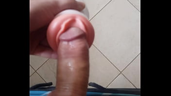 Fucking A Flashlight Pussy