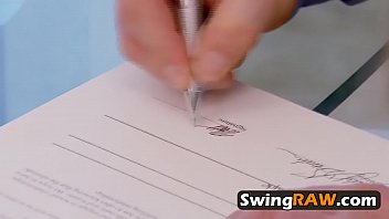 This Hot Swinger Couple Is Ready To Explore New Ways Of Pleasure.