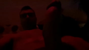 My Body And Hard Cock In Neon Light