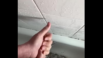 Wanking My Hard Wet Dick In My Shower With Big Cumshot