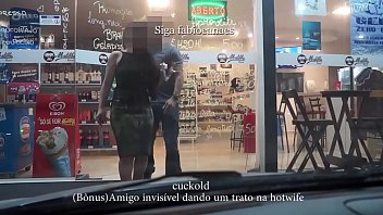 B_nus Da Pegada Da Hotwife Com O Amigo Invisivel Na Rua Até O Boquete.