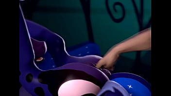 Mlp - Sfm Clop - Fingering Luna By Fishimira (sound Added, Hd)