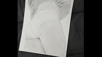 Erotic Art 1 - Sketch Of My Sexy Ass