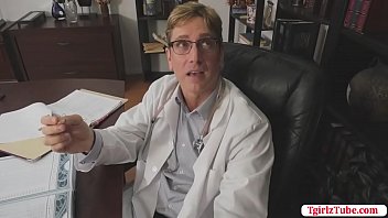 Busty Tattooed Tgirl Nurse Chelsea Marie Teases And Bangs Dr Damien