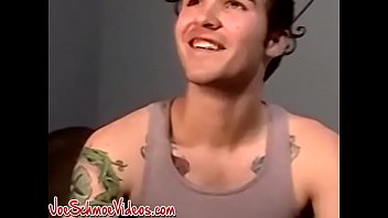 Young Inked Dude Jacks Off And Receives Blowjob From Old Man