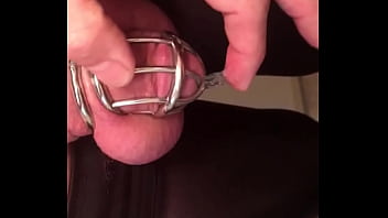 Sounding My Locked Up Cocklet - chastity, sounding, soloboy - Video 2749555