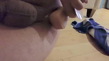 Playing With My Toy And Giving Myself An Anal Orgasm