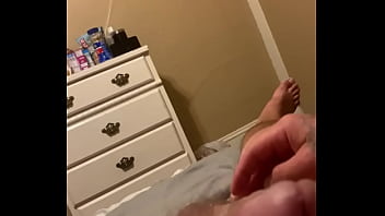 Big White Dick Jacks Off