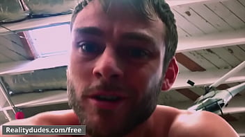 Horny Dudes (max Adonis, Nic Sahara) Fucked In A Public Shop - Reality Dudes