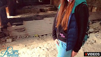 Cum In Panties In The Old Manor