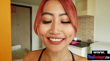 Redhead Thai Wife In Pink Bikini Pov Fuck