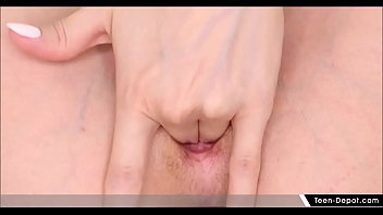 Lilu Moon Masturbating Her Tiny Pussy