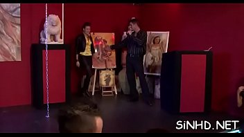 Tenacious Fuckfest Fucking - hardcore, interracial, blowjob, party, orgy, satin, group-sex - Video 2553669