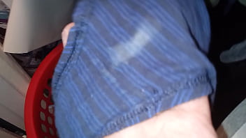 Smelling Sister In Law' Panties - pussy, latina, panties, wet, big-tits, soloboy - Video 2751590