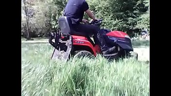 Anal Cucumber On The Tractor