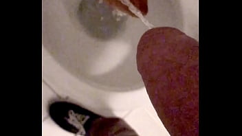Pissing Shoes In Bath Room