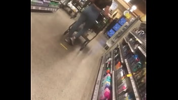 Sexy White Chick Shopping