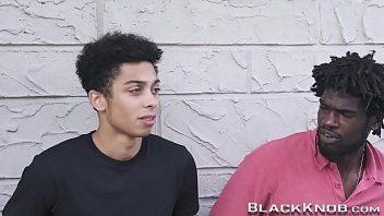 Gay Teen Rides Black Schlong