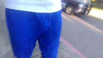 Curtis Jacobs From Freeballing Through The Neighborhood Showing Off A Thick Cock For All To See.