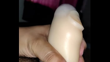 Same Silicone Masturbator On My Dick