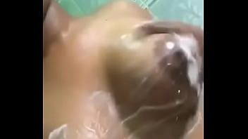 Ajah Babe So Horny In The Shower, Needing Some Good Dick Down Her Throat