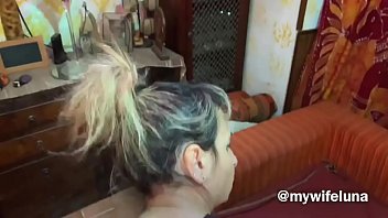 My Wife Getting Excited With My Cock And Dildo Together In Her Ass