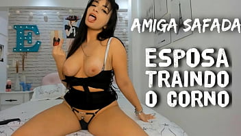 Hot Roleplay - Wife And Cuckold - Wife_s Friend Humiliating Cuckold - Amiga Da Esposa Contando E Mostrando Como Tua Esposa O Traiu - Putinha Safada Mamando Bbc - Corno
