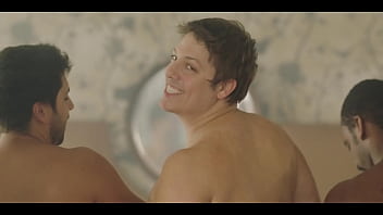 Fábio Porchat, Gabriel Louchard E Raphael Logam Nus Em _homens_