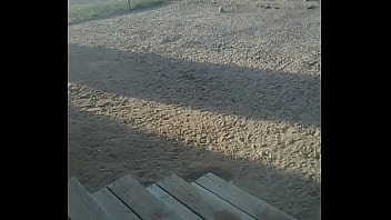 Taking A Piss Out Side So My Neighbors Can See